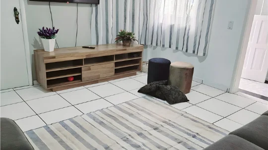 Sala de convivência do pensionato